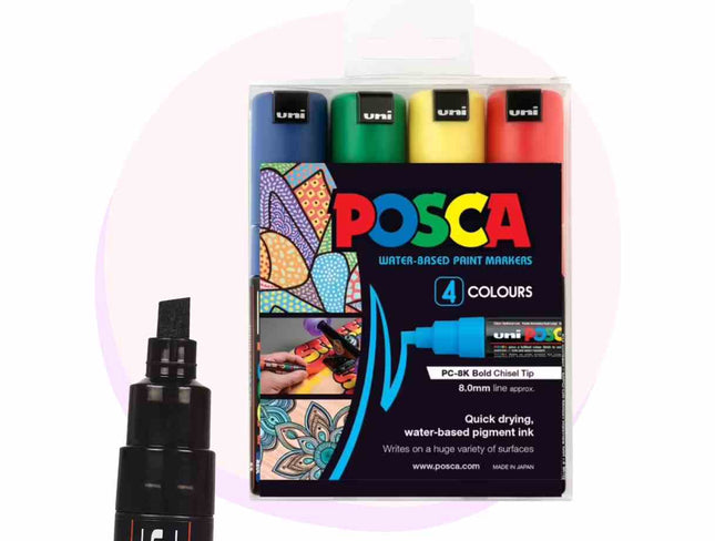 cheap posca pens, 8k posca paint pens, online art supplies, back to school supplies