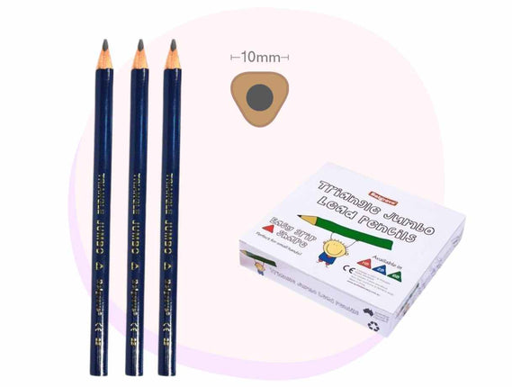 School easy grip triangle pencils preschool pencils bulk sale