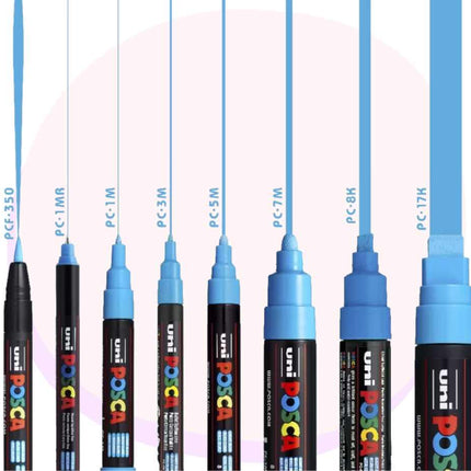 buy online bulk posca pens, PC3 posca fluro paint pens, online art supplies, back to school supplies