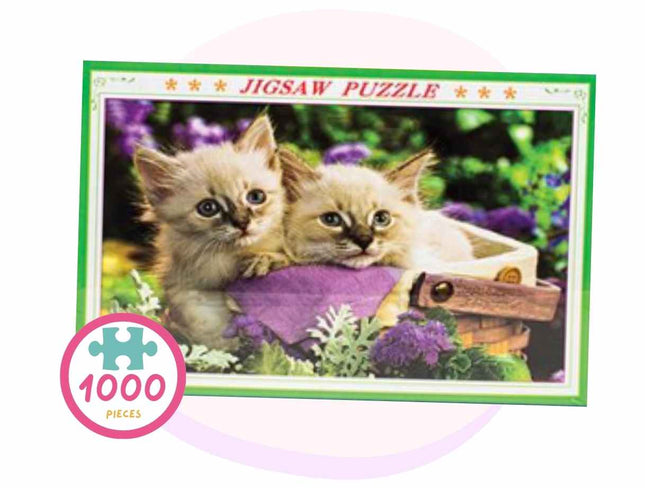 Puzzle Jigsaw Cat Kittens 1000τμχ