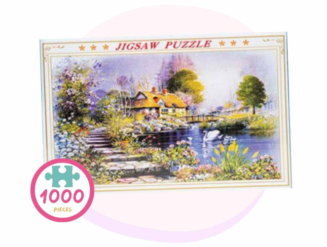 Puzzle Jigsaw Cottage 1000τμχ