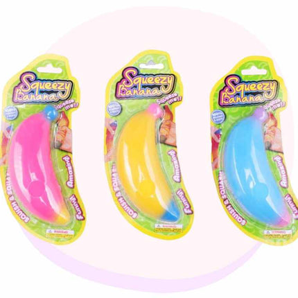 Μπανάνα Sensory Squeezy 13cm