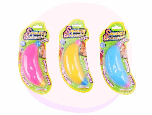 Sensory Squeezy Banana 13cm