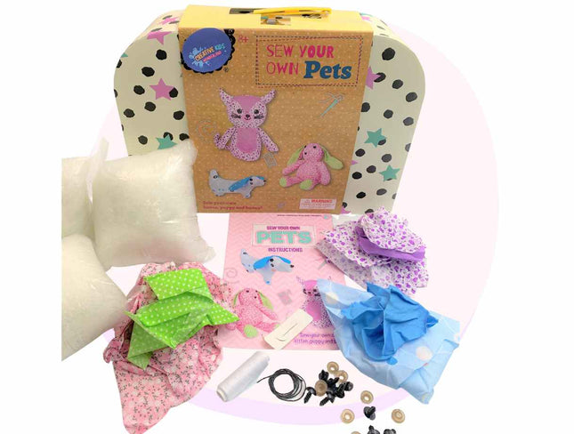 Kids Sewing Creative Kit - Make your own Pets