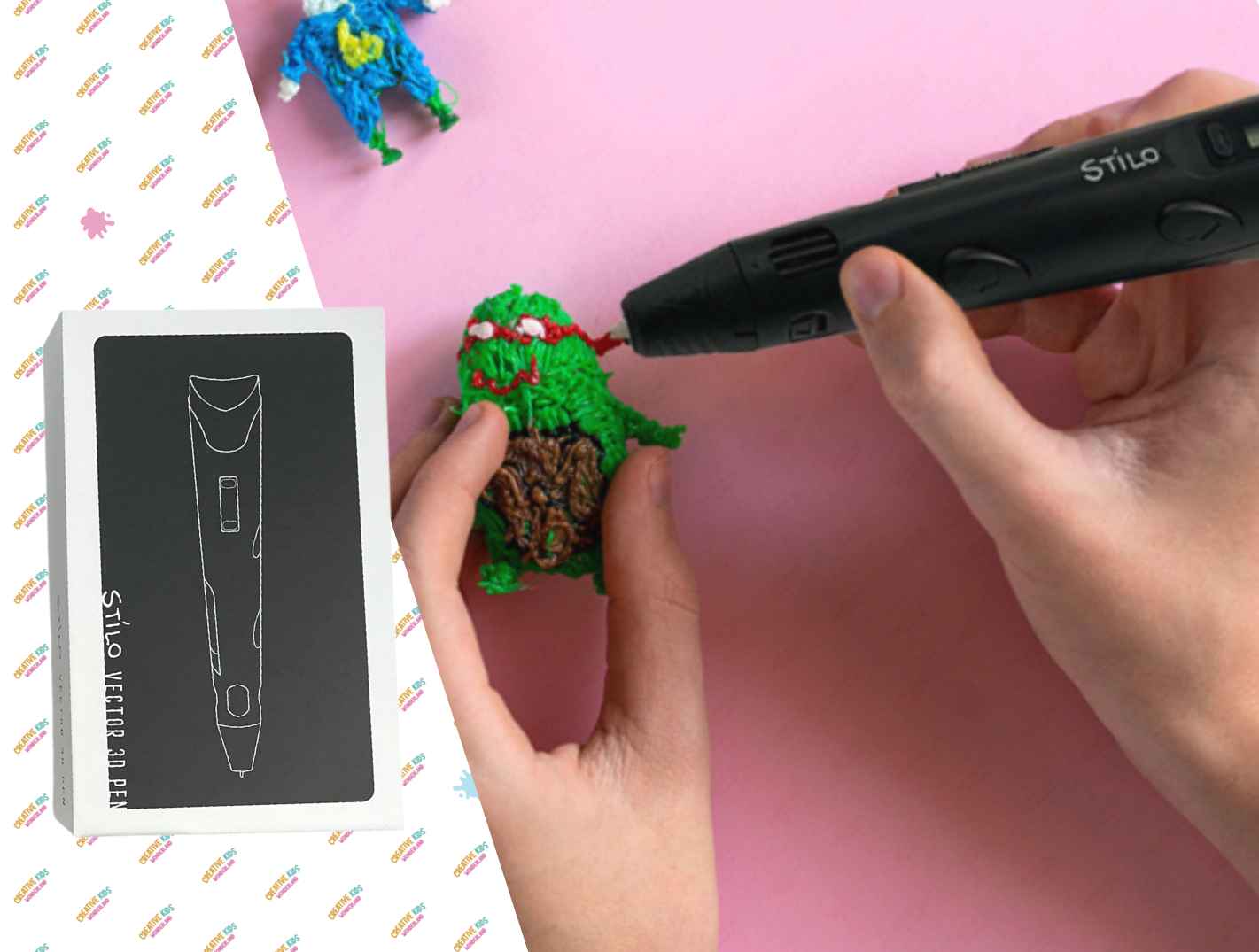 3D Printing Pen Kits for Kids, with PLA Filament Refills, 3D