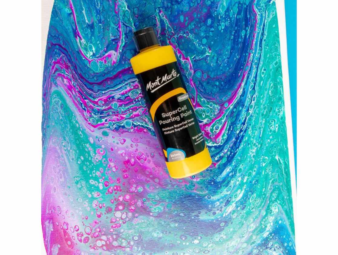 Mont Marte Silicone Oil For Acrylic Pouring Paints & Fluid art 60ml