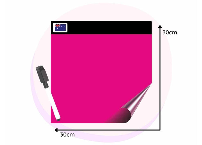 Studymate Plastic Ruler 30cm Fluoro Pink