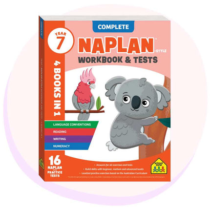 Year 7 NAPLAN  Complete Workbook and Tests