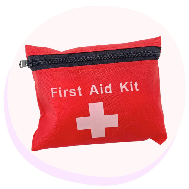 portable First Aid Kit Travel 36pc is ideal for outdoor activities. compact size