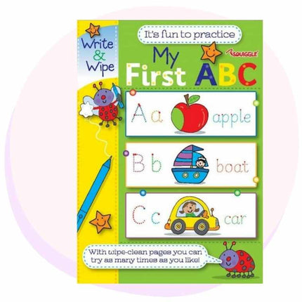 Wipe and Write Childrens Fun Activity Books A4 Colour Creative Kids 